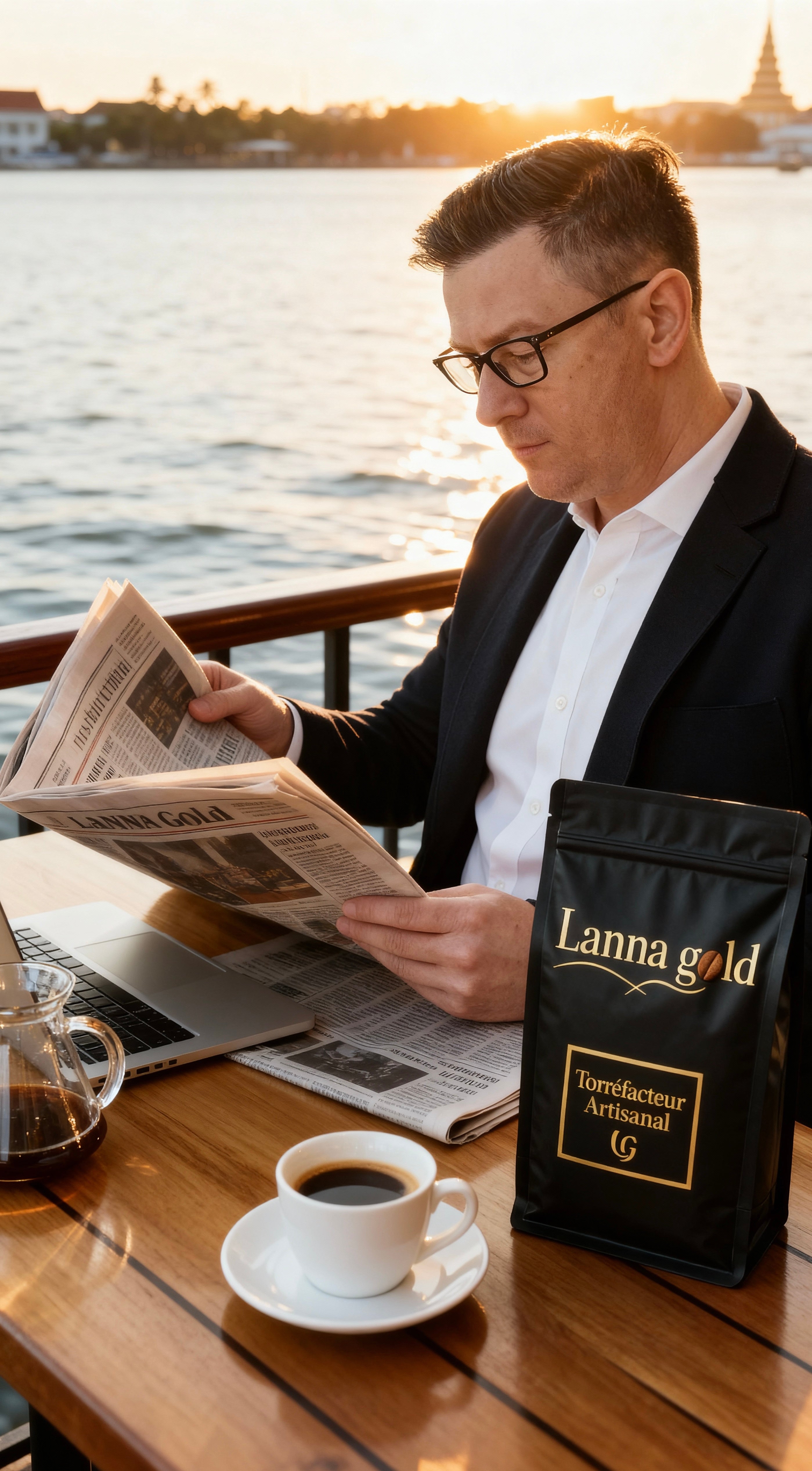 Café haut de gamme 100% Arabica *Moulu* Poids net : 250g